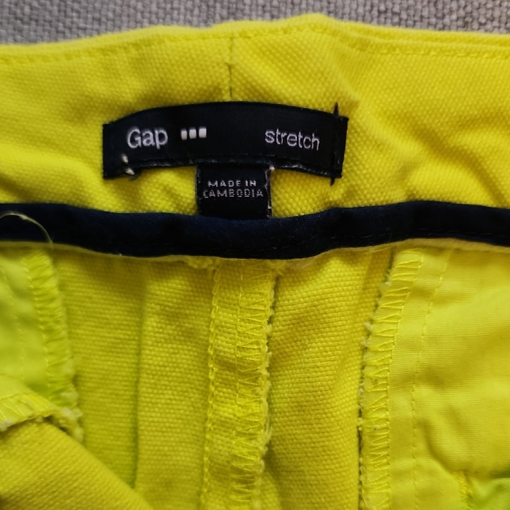 Yellow Women's Shorts - Picture 3 of 6